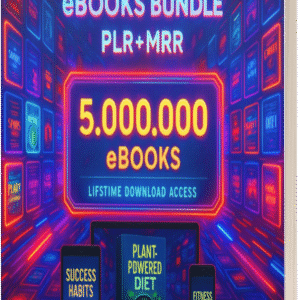 5 Million eBooks Mega Bundle Plr Ebooks Passive Income, Financial Ebooks