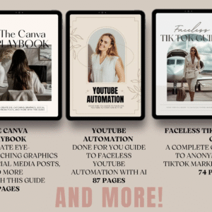 22 Faceless Digital Marketing MRR Products, Faceless Marketing