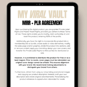 22 Faceless Digital Marketing MRR Products, Faceless Marketing