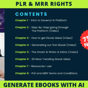 New Generate a complete eBook with AI, step-by-step
