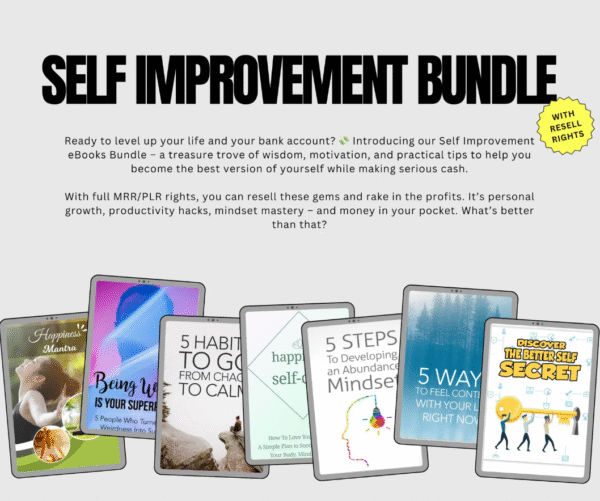 EBOOKS Self Improvement Bundle/750 Digital Books - Image 2